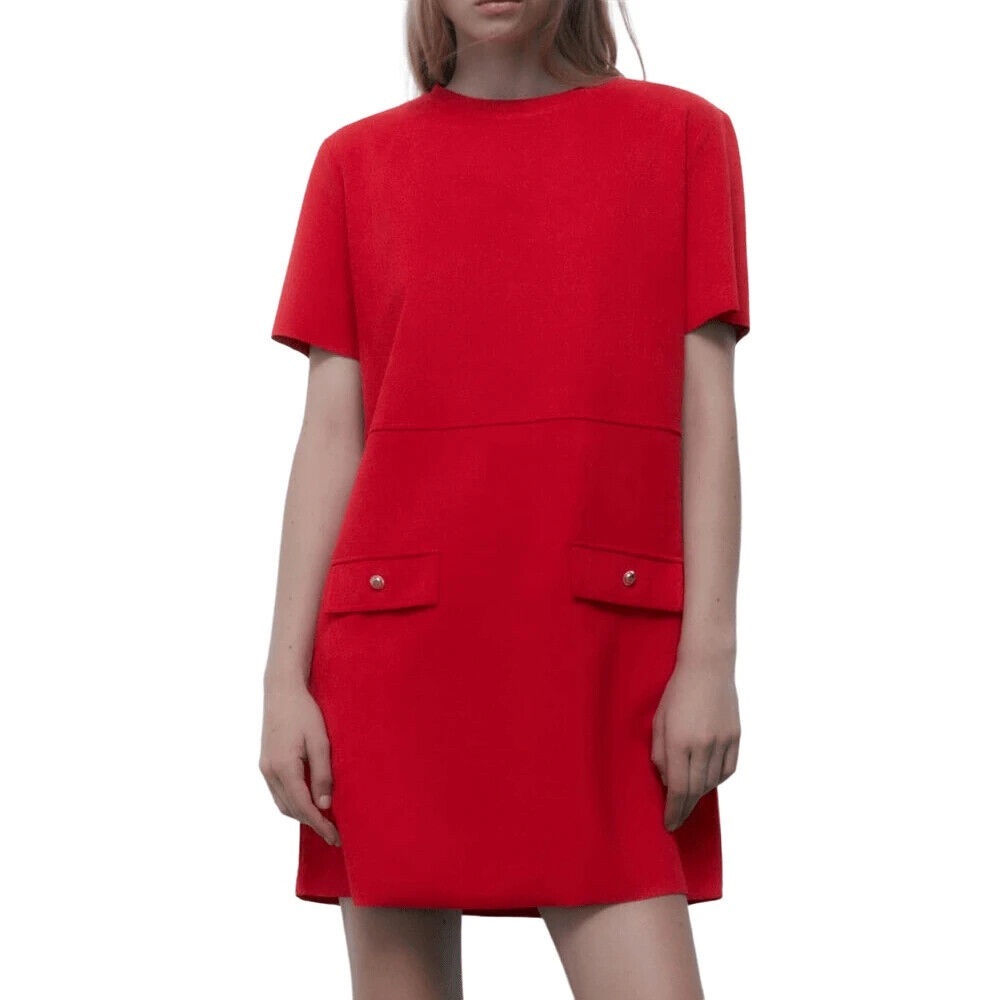 Zara Faux Suede Dress